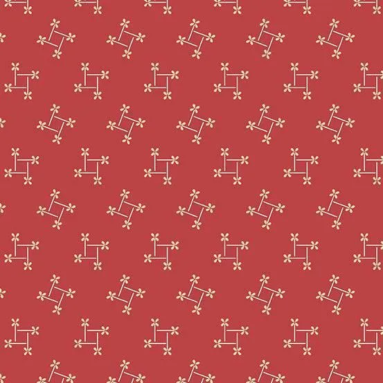 Edyta Sitar - Sweet 16 - Pinwheel - Red