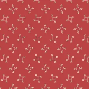 Edyta Sitar - Sweet 16 - Pinwheel - Red