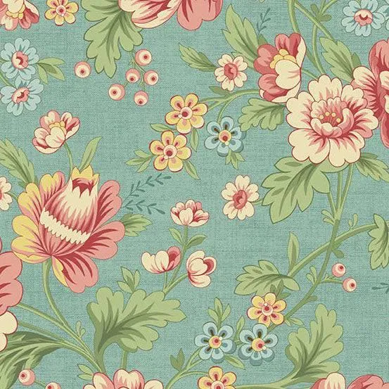 Edyta Sitar - The Seamstress - Dahlia - Turquoise
