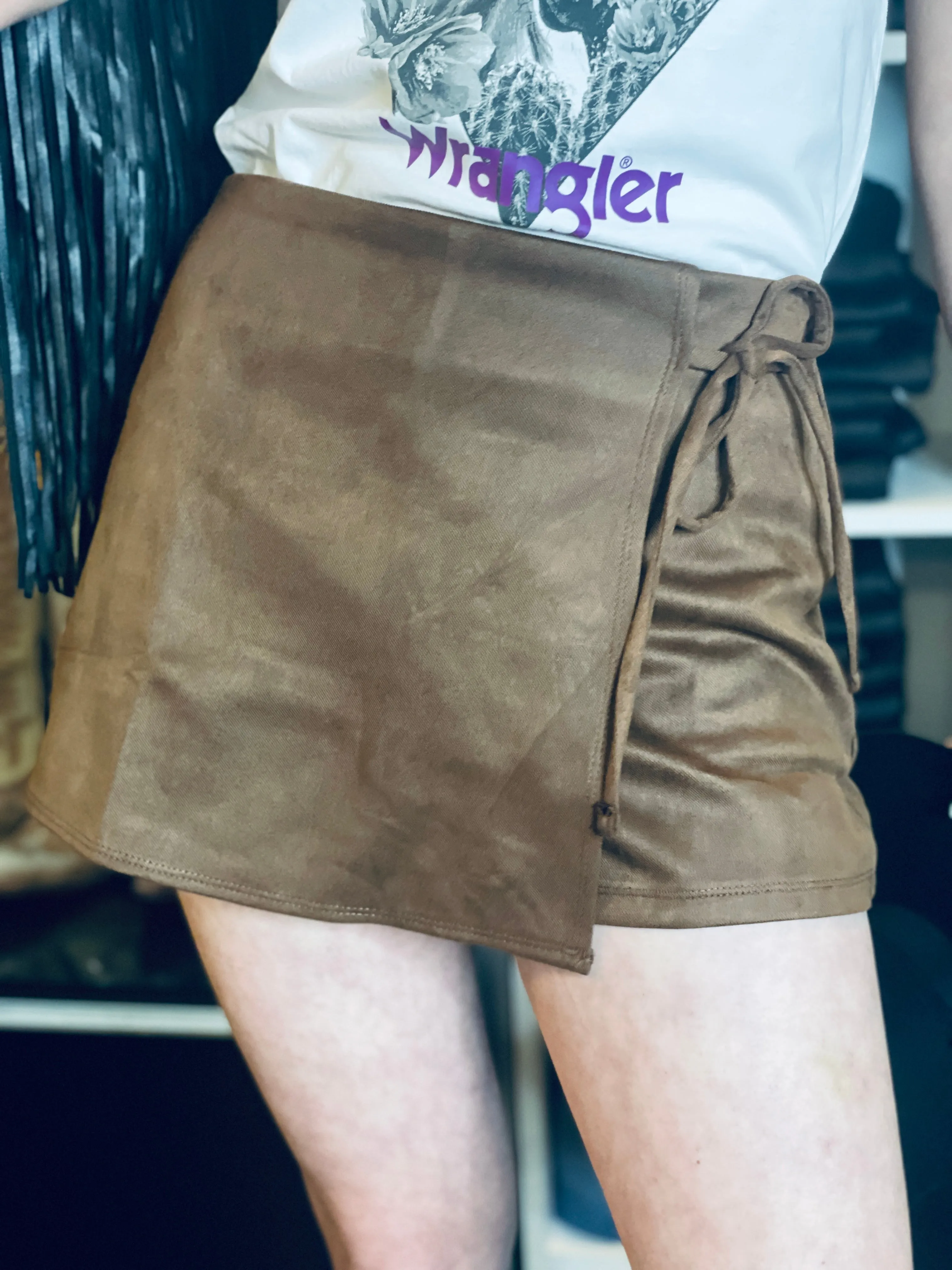 Fernanda Brown Skirt
