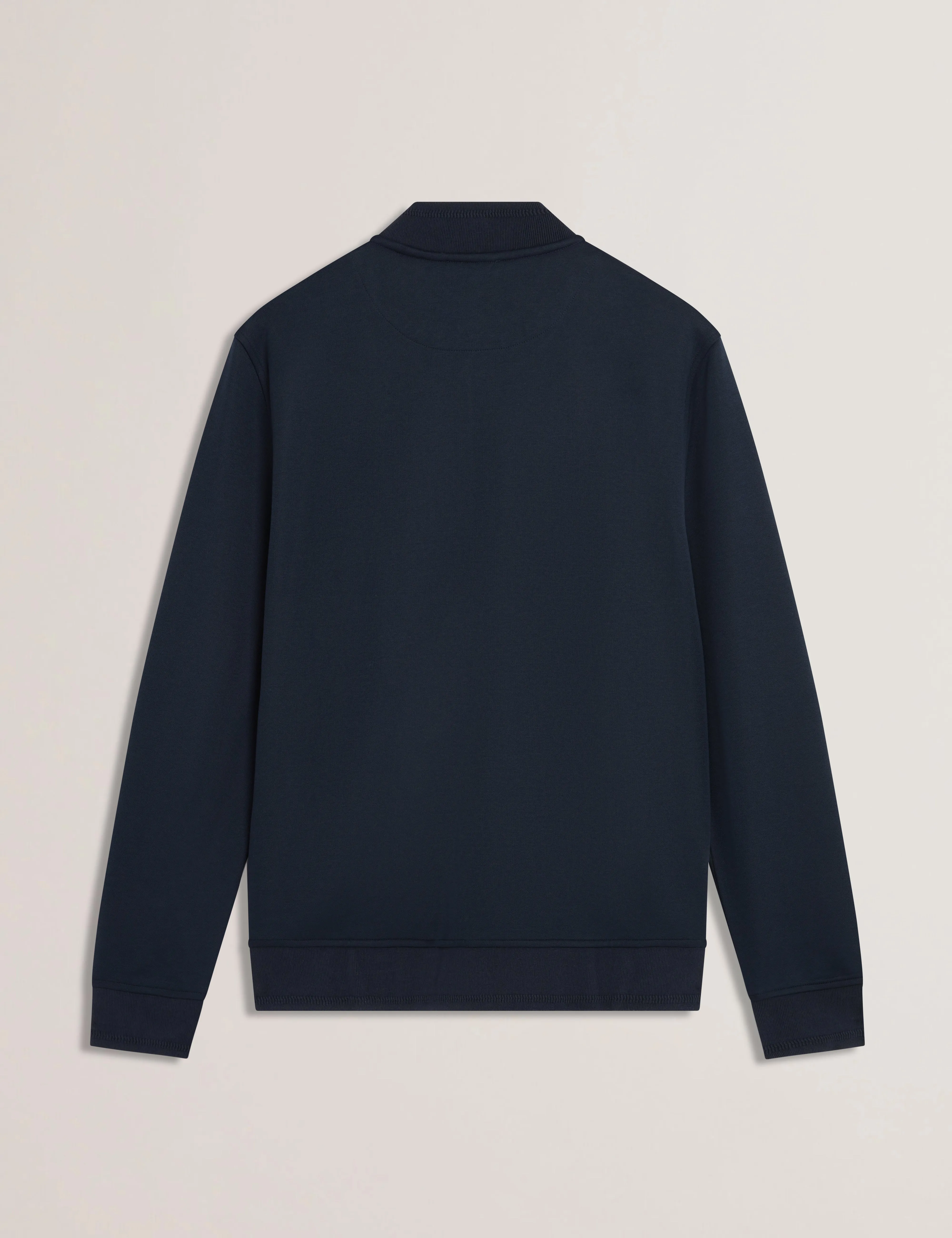 Frist Regular Zipped Bomber Jacket Navy