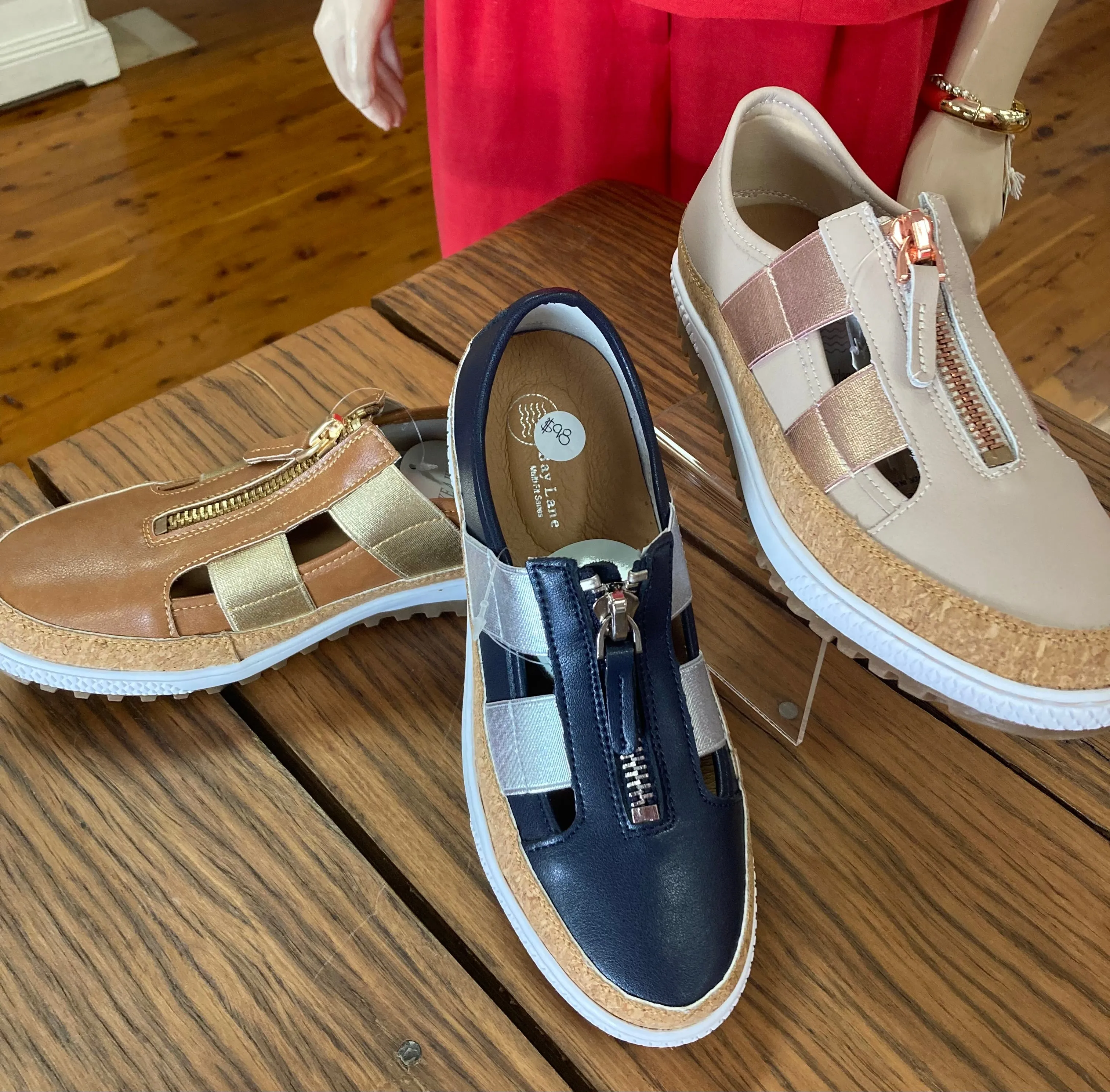Galley Navy Sneaker By Bay Lane Footwear