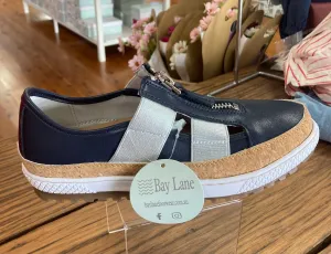 Galley Navy Sneaker By Bay Lane Footwear