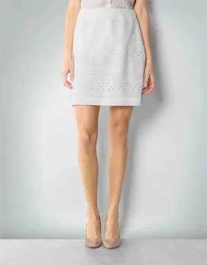 GANT Women's Eggshell White Broderie Anglai Skirt 440943 Size 10 $99 NWT