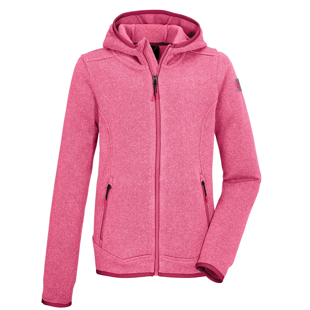 Girl's Killtec Knitted Fleece Jacket