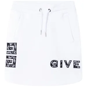 Givenchy White Skirt