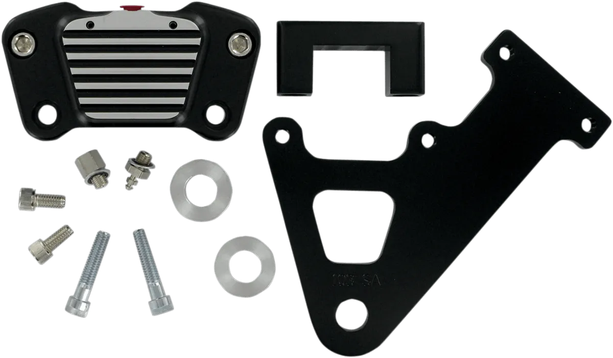 GMA Engineering GMA-103SA 2-Piston Custom Rear Brake A-Caliper Kit - Classic Clear Anodized