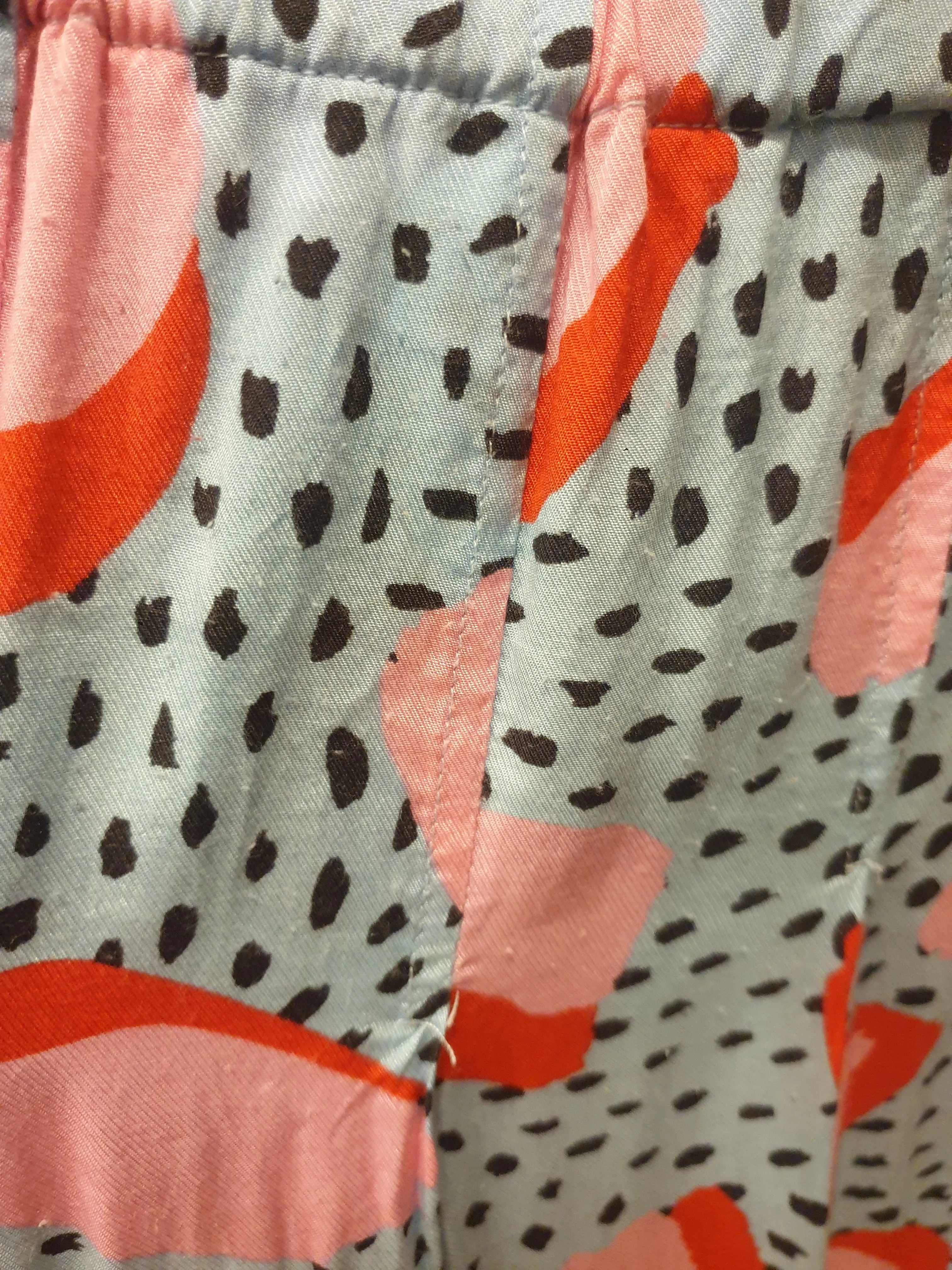 Gorman blue and pink print skirt size 10