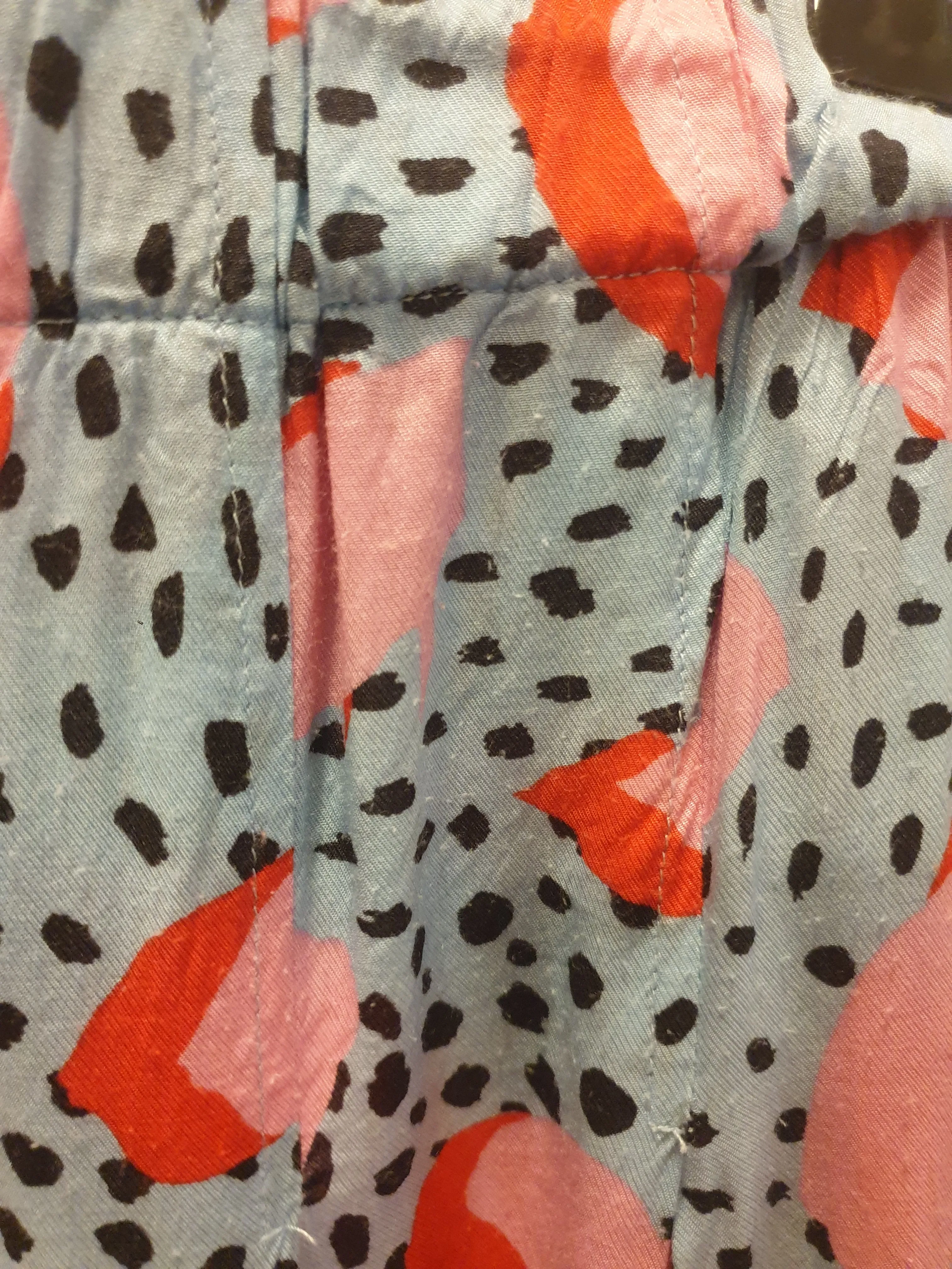 Gorman blue and pink print skirt size 10