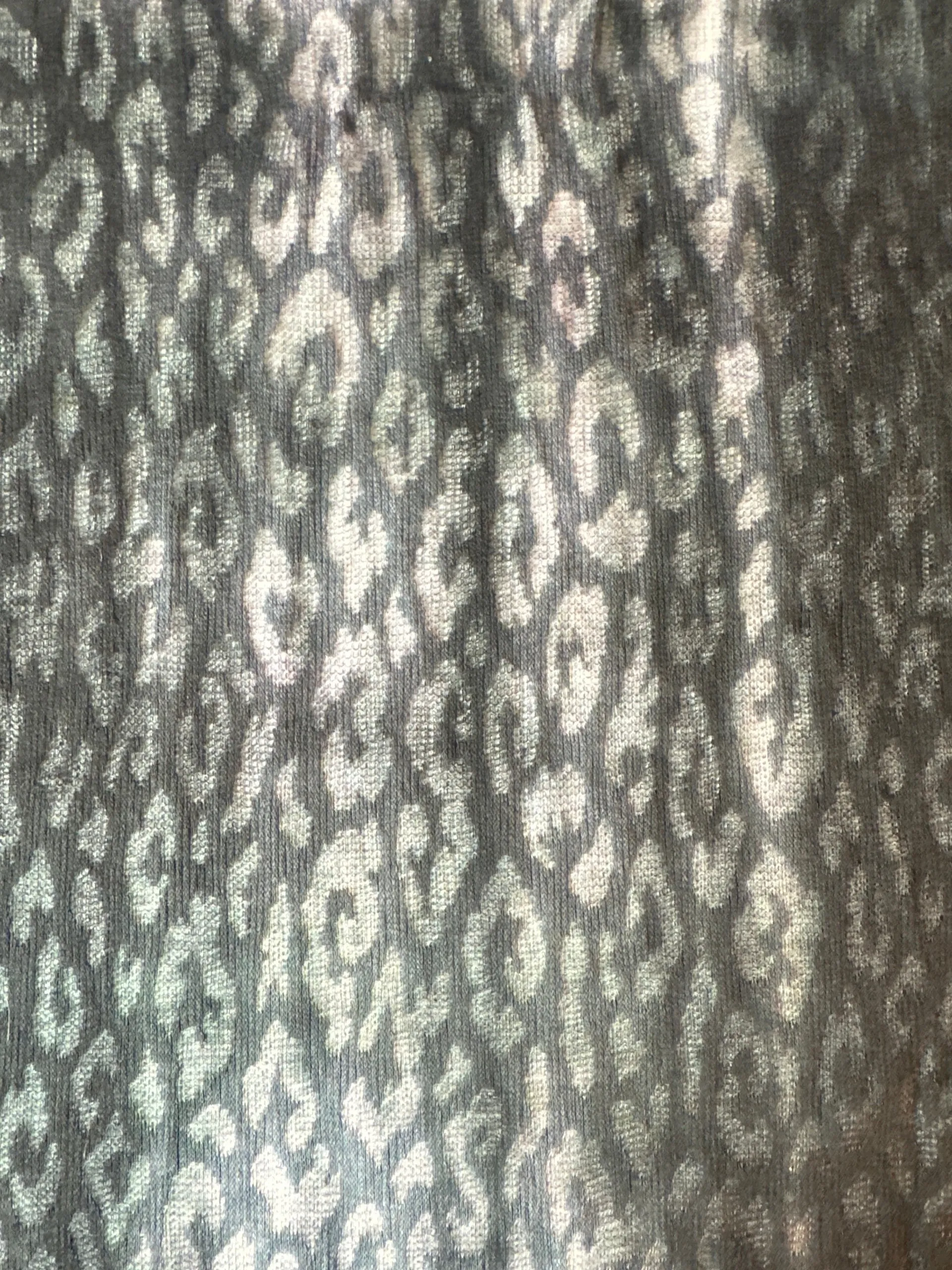 Grey Leopard Accordion