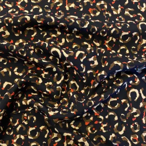 H45 | Lucky Viscose : Black (34cm end of bolt)