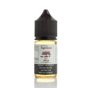 HANDCRAFTED SALTZ VCT BOLD - RIPE VAPES - 30ML