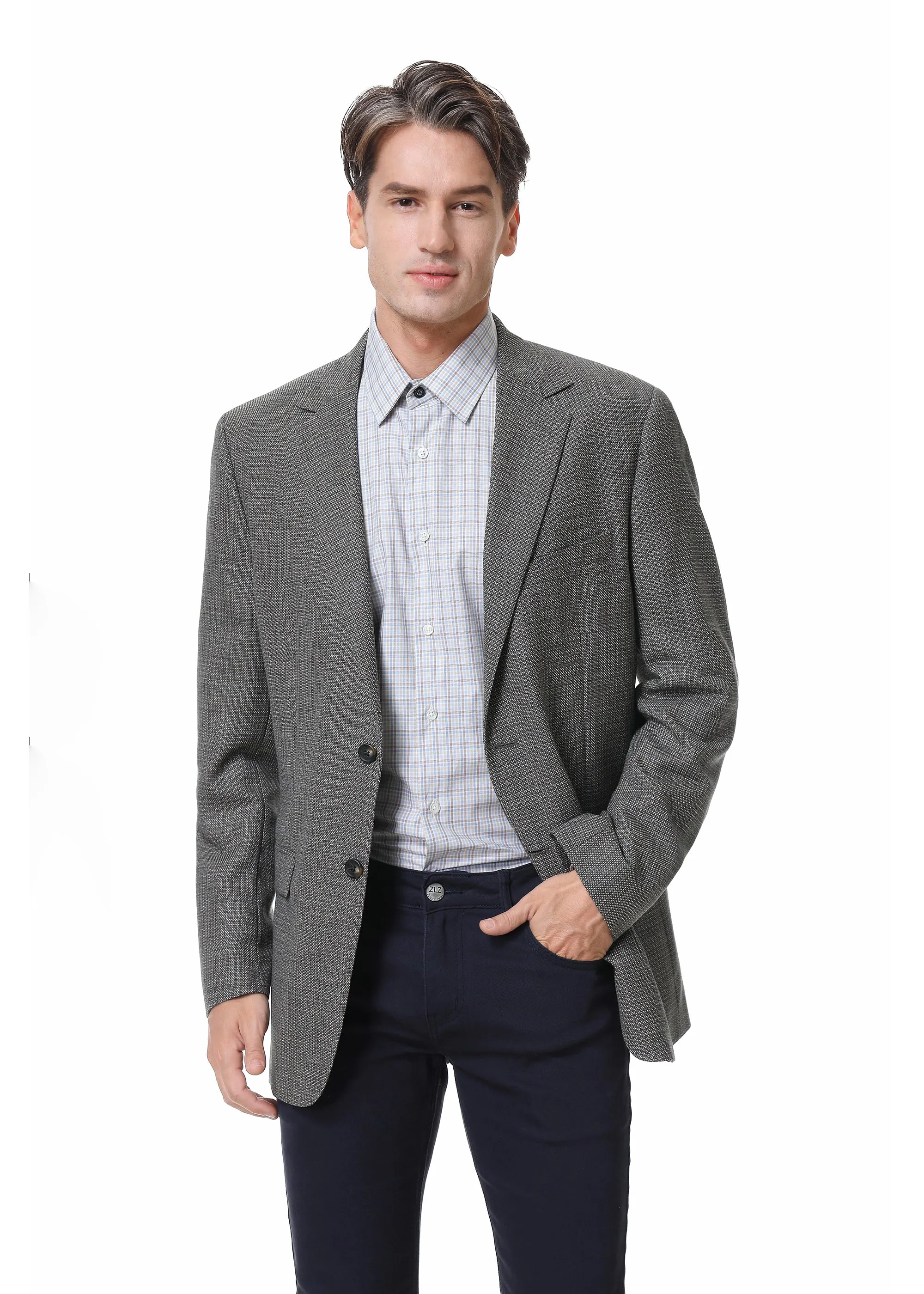 Hechter Paris Modern Fit Wool Sport Coat