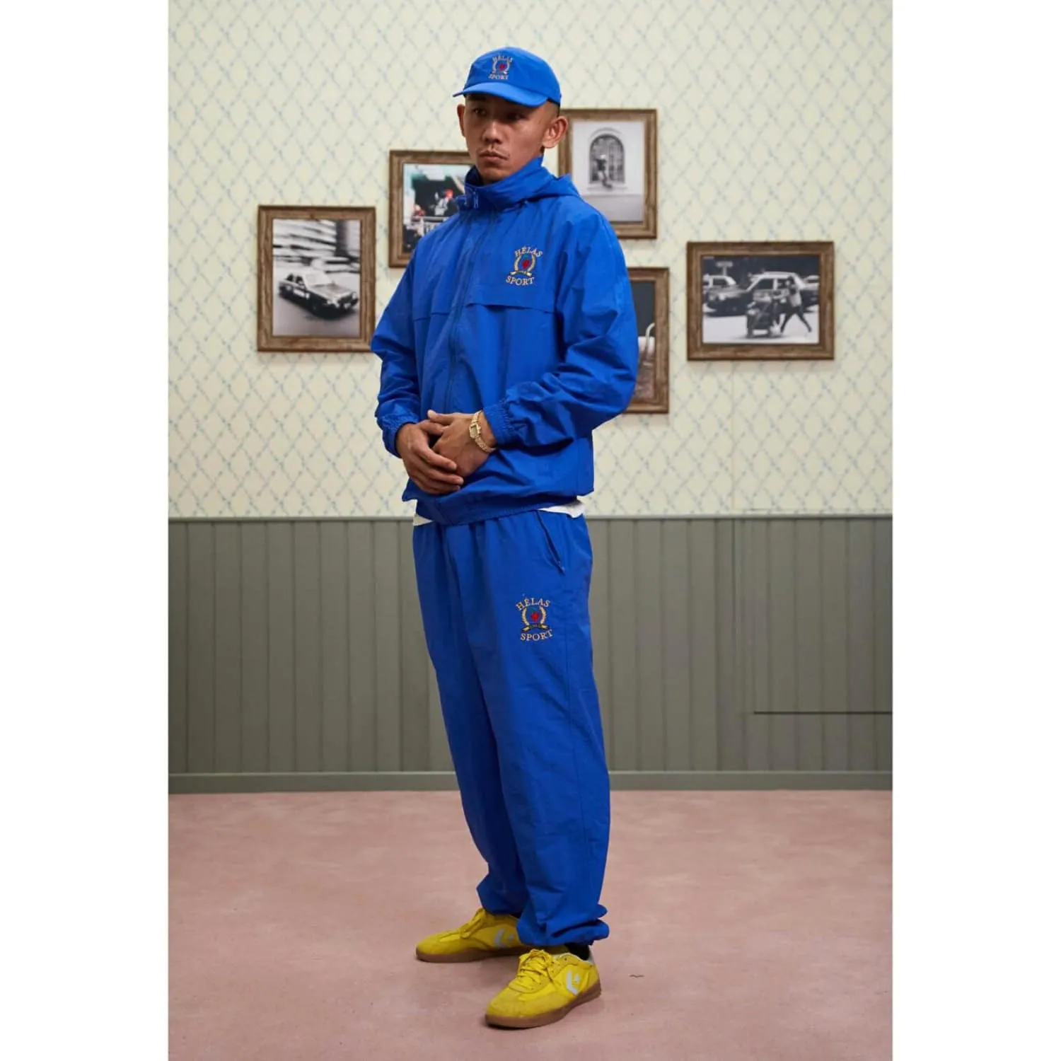 Helas Sport Tracksuit Jacket - Blue