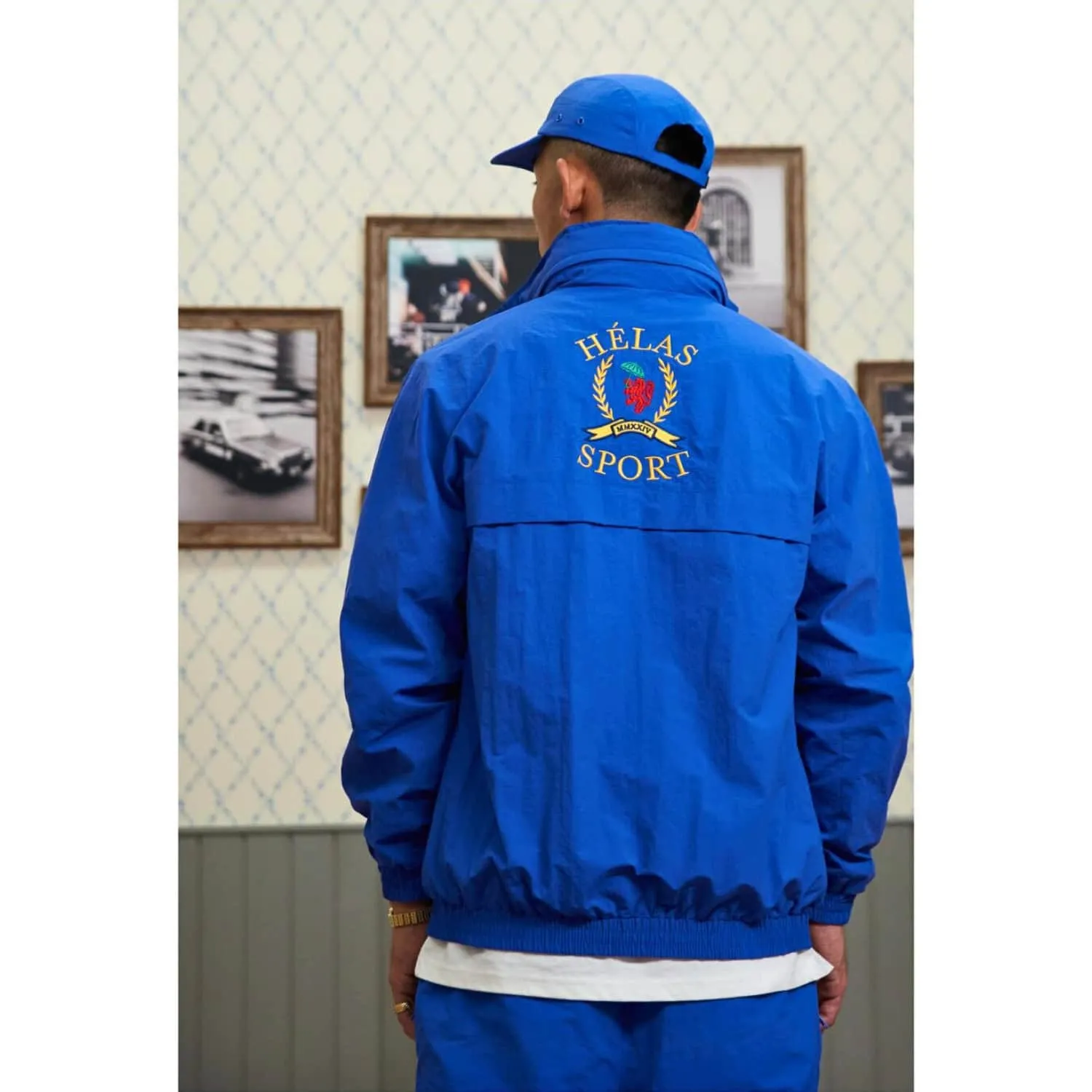 Helas Sport Tracksuit Jacket - Blue