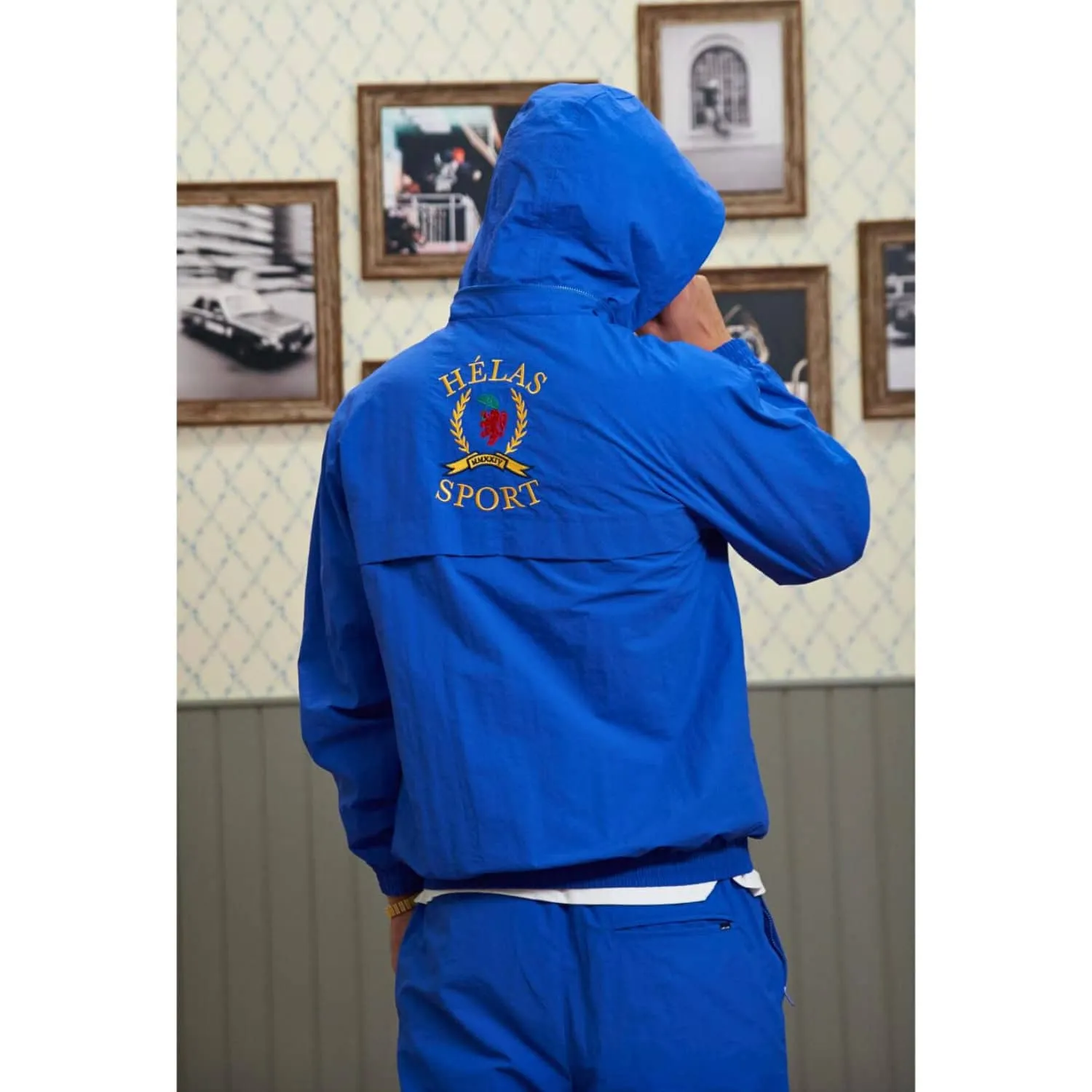 Helas Sport Tracksuit Jacket - Blue
