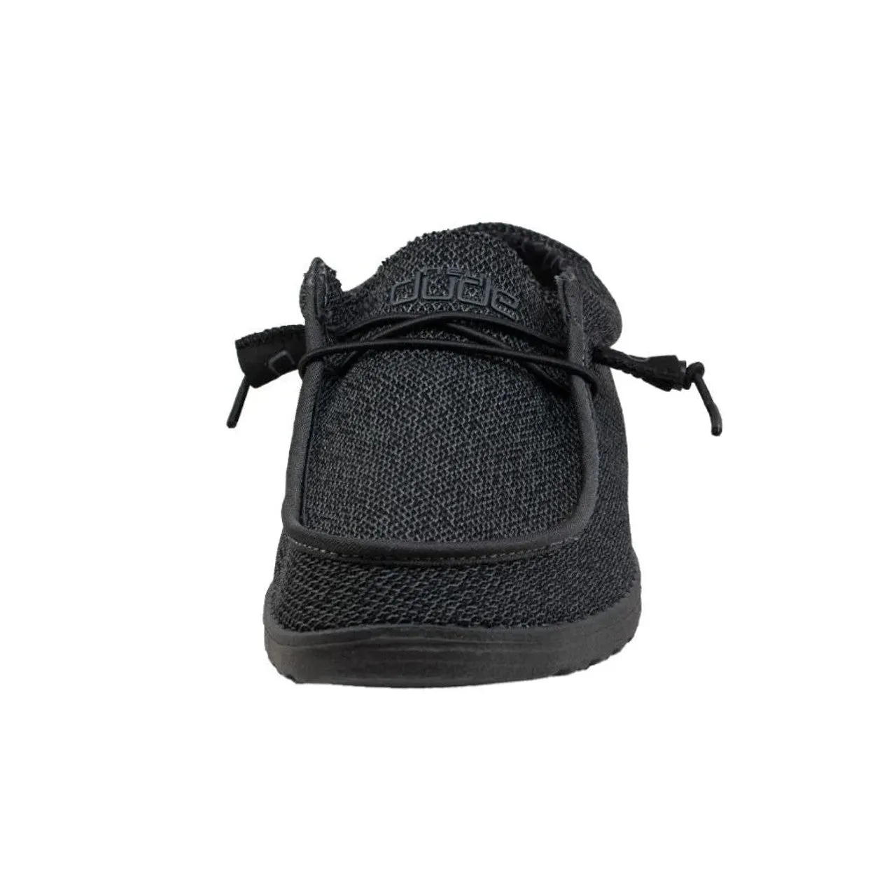 Hey Dude Men's Wally Sox Micro Total Black Shoe
