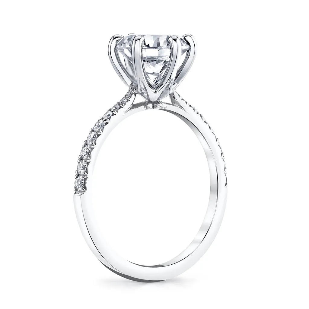 HS Original Six Prong Diamond Solitaire