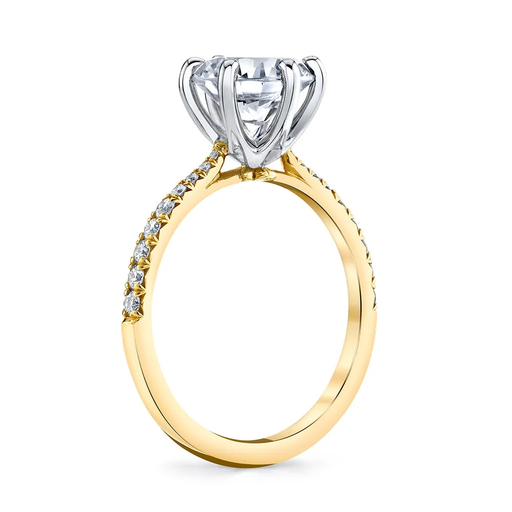 HS Original Six Prong Diamond Solitaire