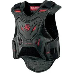 ICON Field Armour Stryker Vest - Black / Red