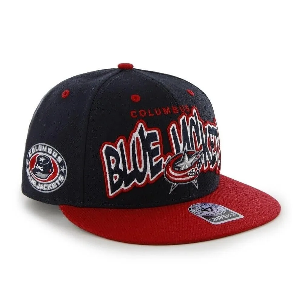 Šiltovka 47Brand Official NHL Columbus Blue Jackets čierna