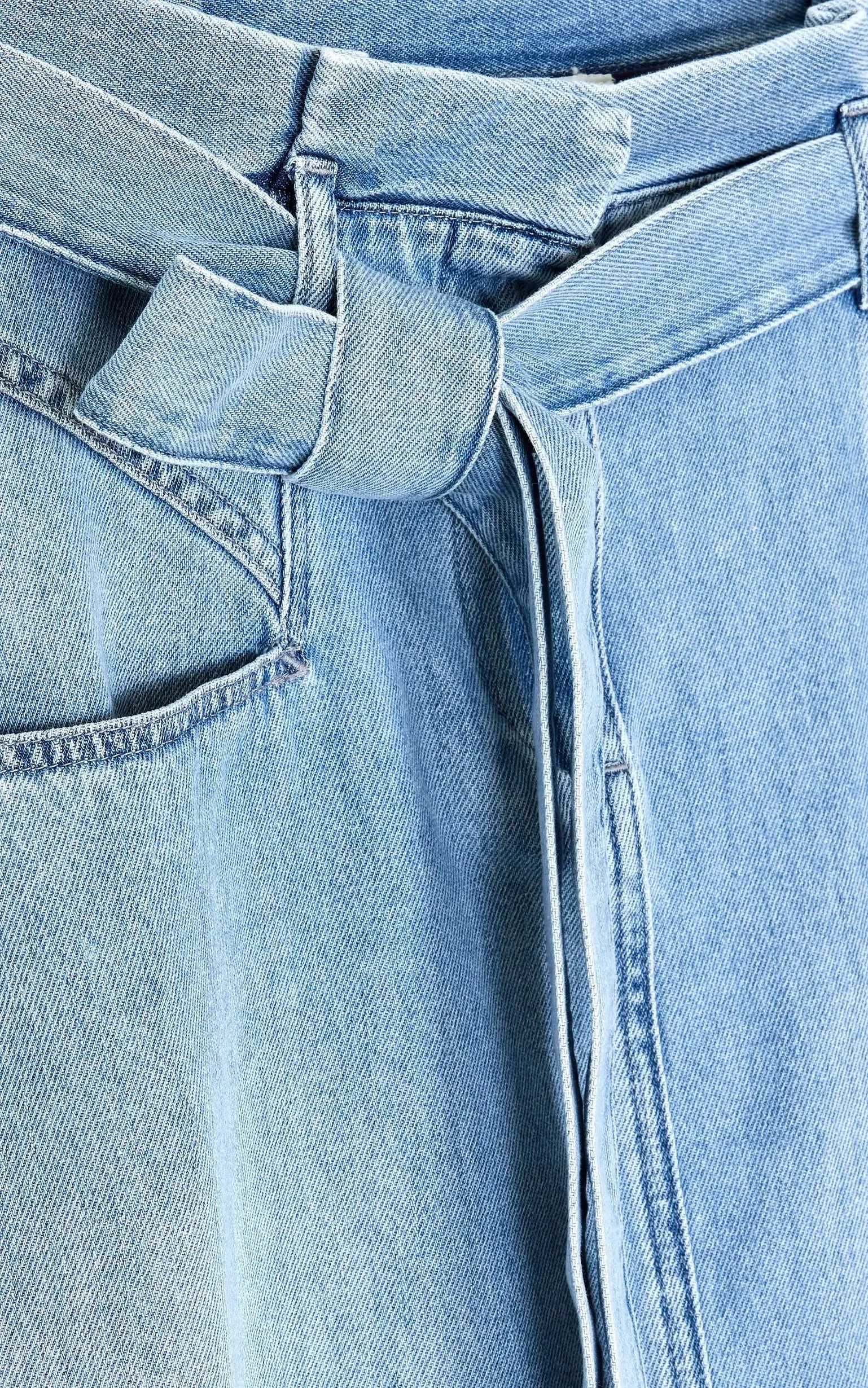 Inoa Midi Rok Blauw