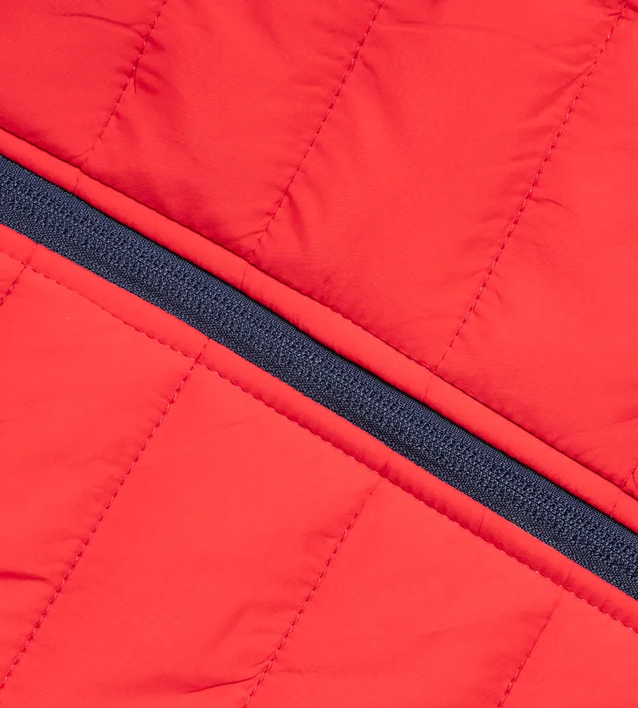 INSULA JACKET - NAVY / RED