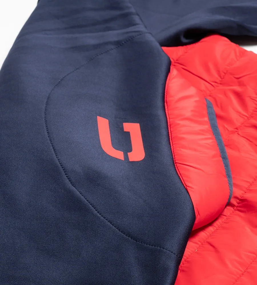 INSULA JACKET - NAVY / RED