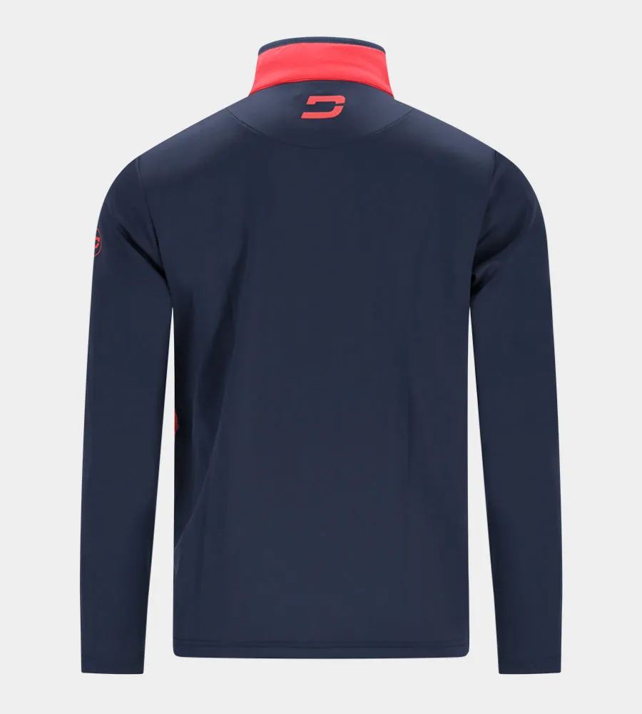 INSULA JACKET - NAVY / RED
