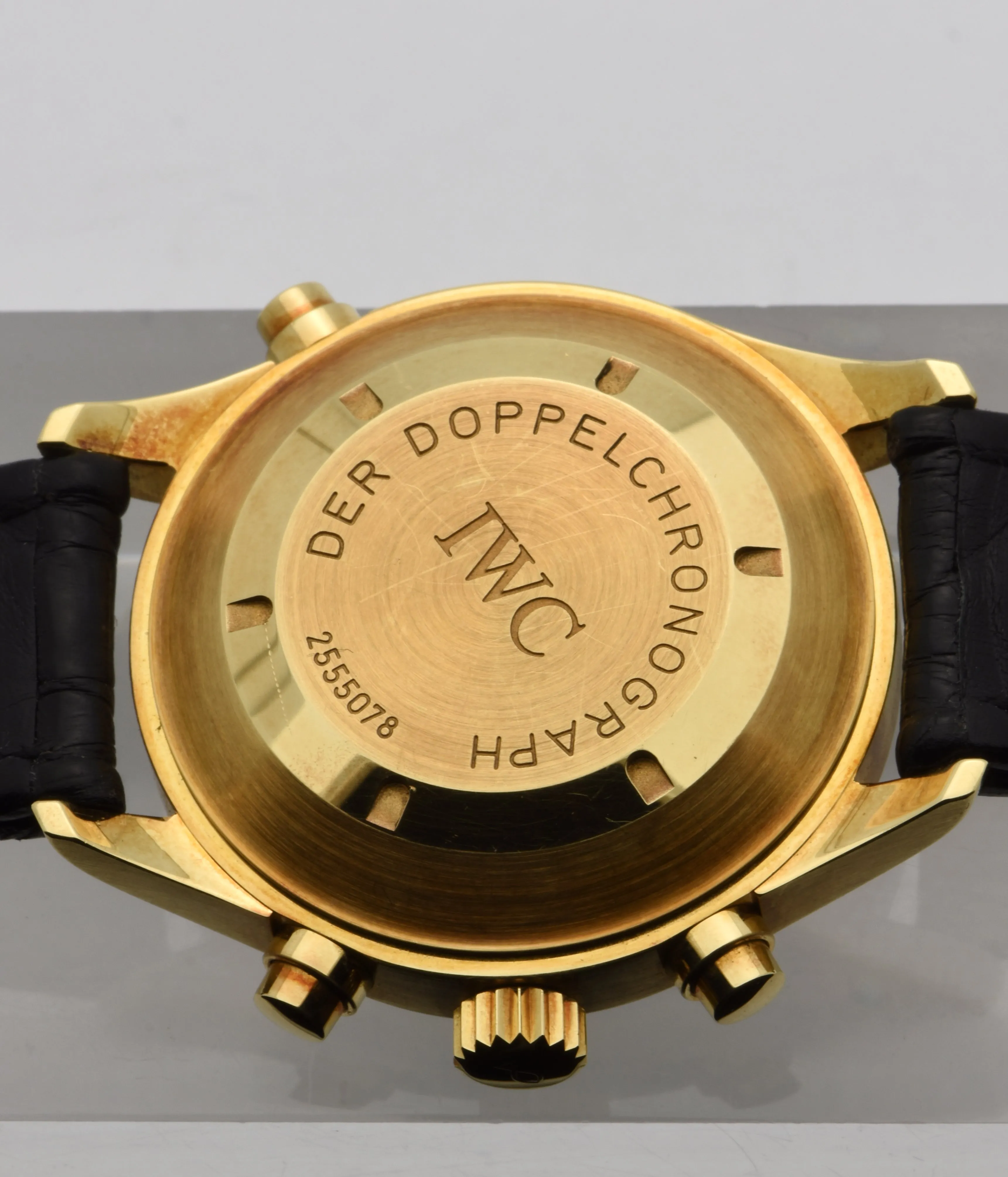 IWC, Doppelchronograph, Split, Ref. 3711 in Yellow Gold