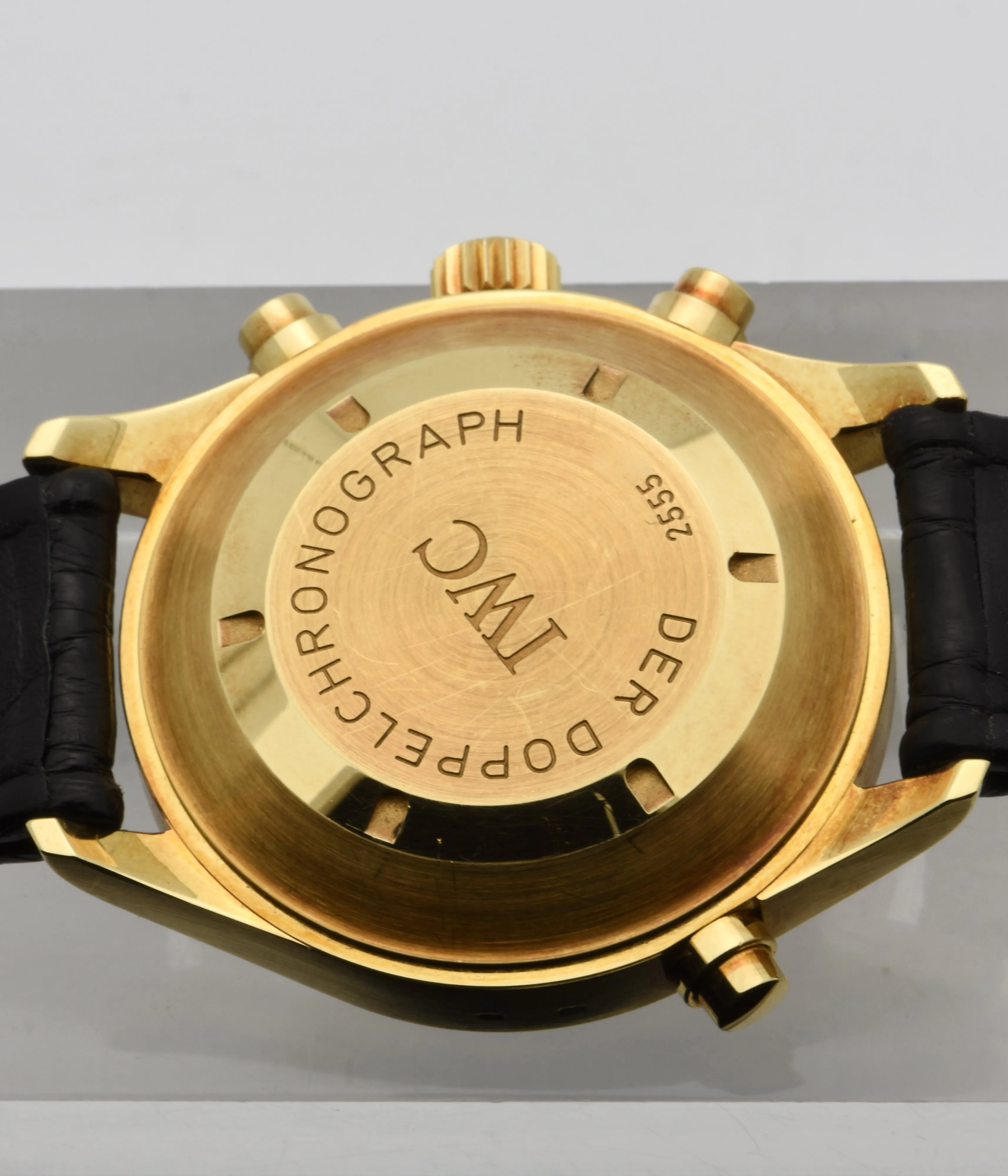 IWC, Doppelchronograph, Split, Ref. 3711 in Yellow Gold