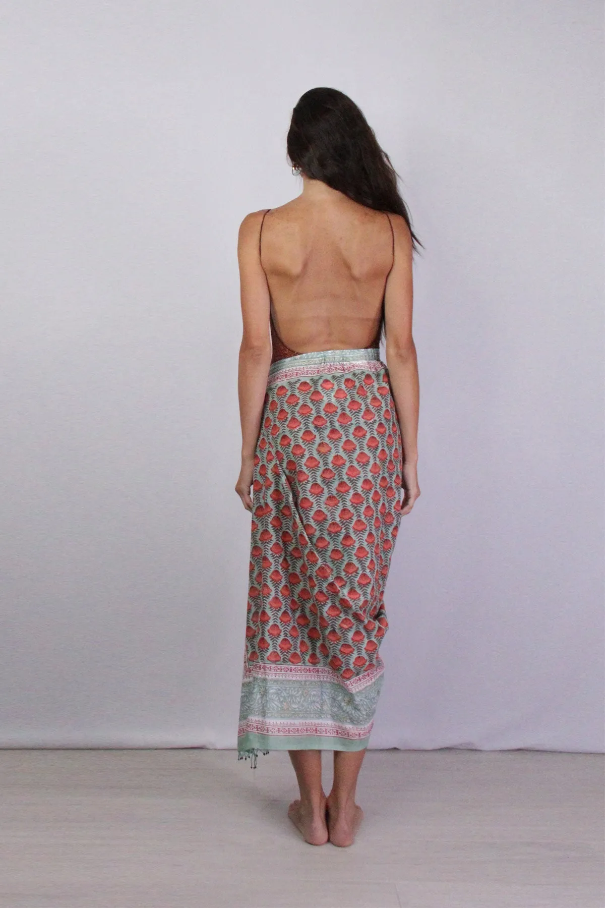 Jelly Pareo Skirt in Multi