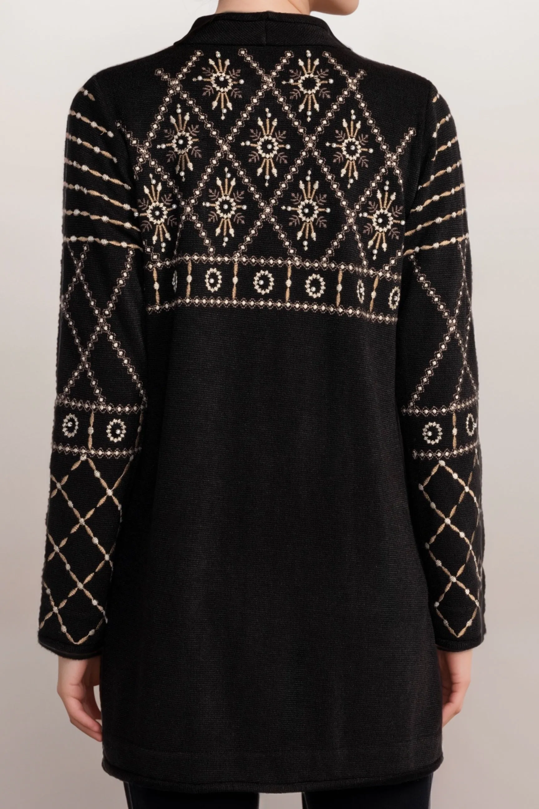 Johnny Was Biya Rhodes Pearl Midi Cardigan B57924-O *