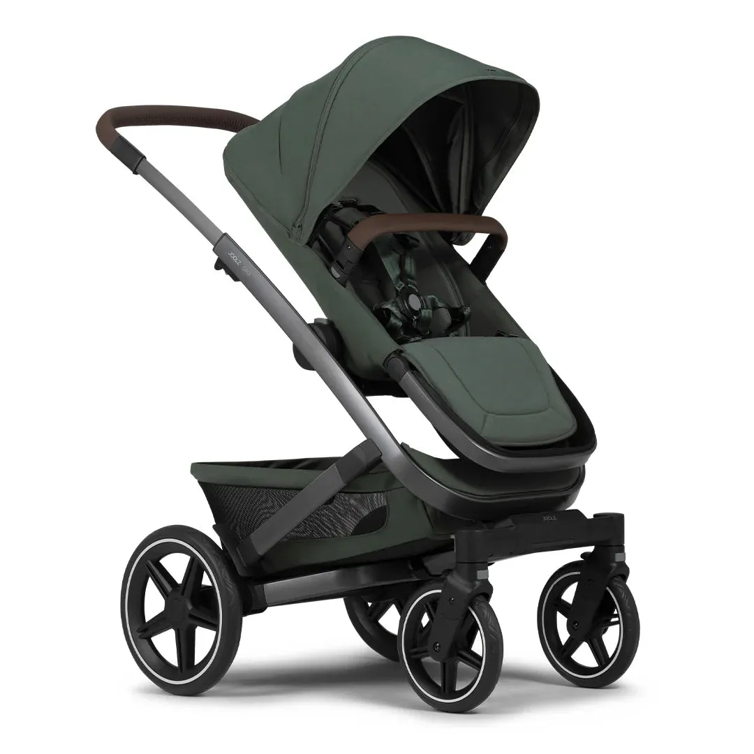 Joolz Geo3 Classic Bundle - Forest Green with Cloud T i-Size Car Seat and Base T