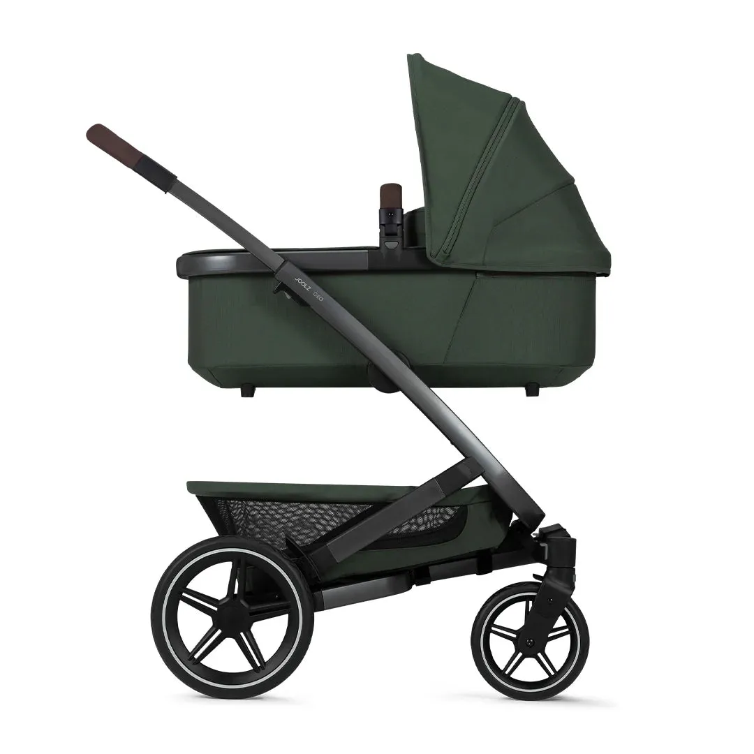 Joolz Geo3 Classic Bundle - Forest Green with Cloud T i-Size Car Seat and Base T