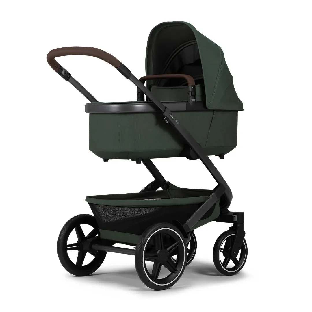Joolz Geo3 Classic Bundle - Forest Green with Cloud T i-Size Car Seat and Base T
