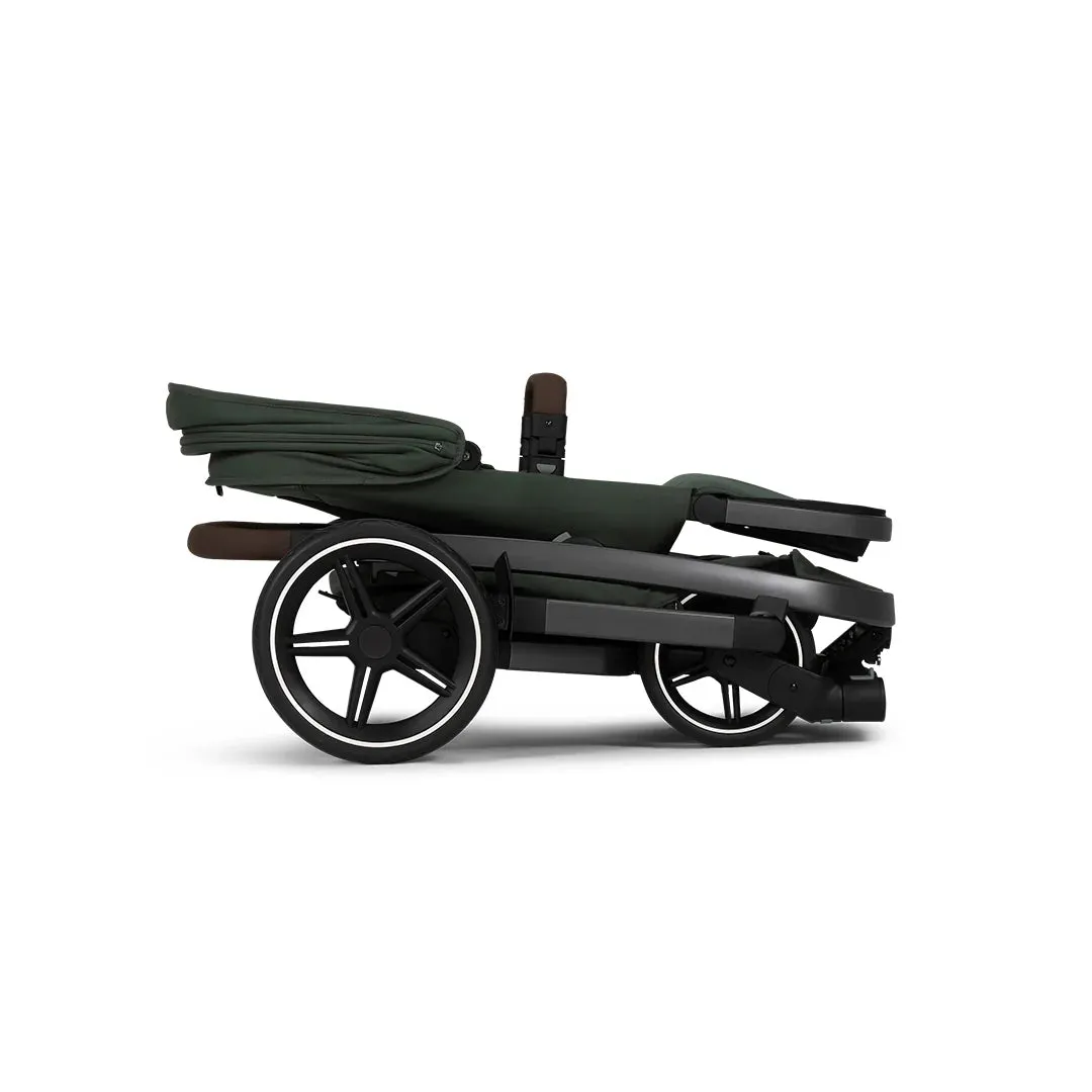 Joolz Geo3 Classic Bundle - Forest Green with Cloud T i-Size Car Seat and Base T
