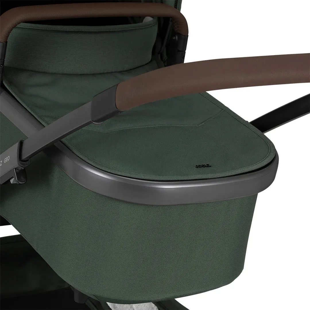 Joolz Geo3 Classic Bundle - Forest Green with Cloud T i-Size Car Seat and Base T