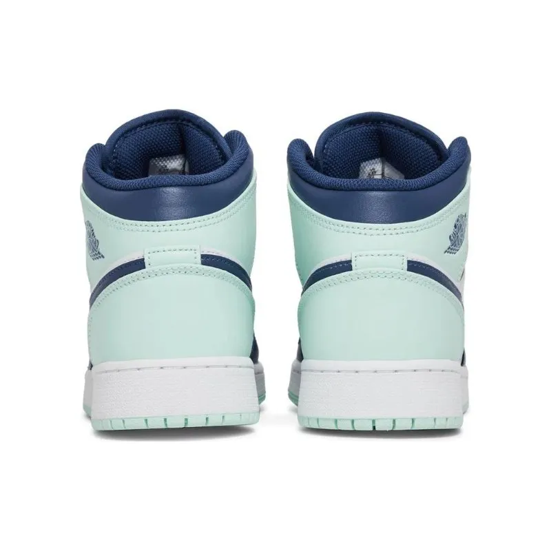Jordan 1 Mid Blue Mint (GS)