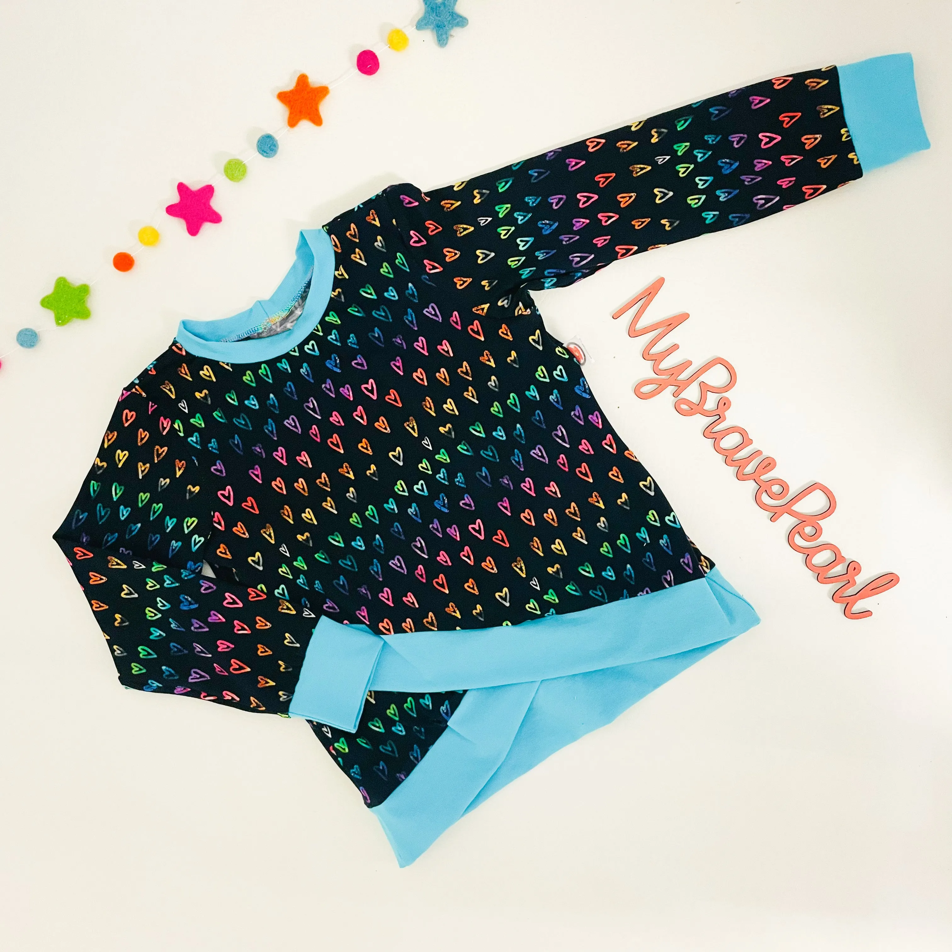 Kids Cross Hem Jumper