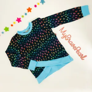 Kids Cross Hem Jumper