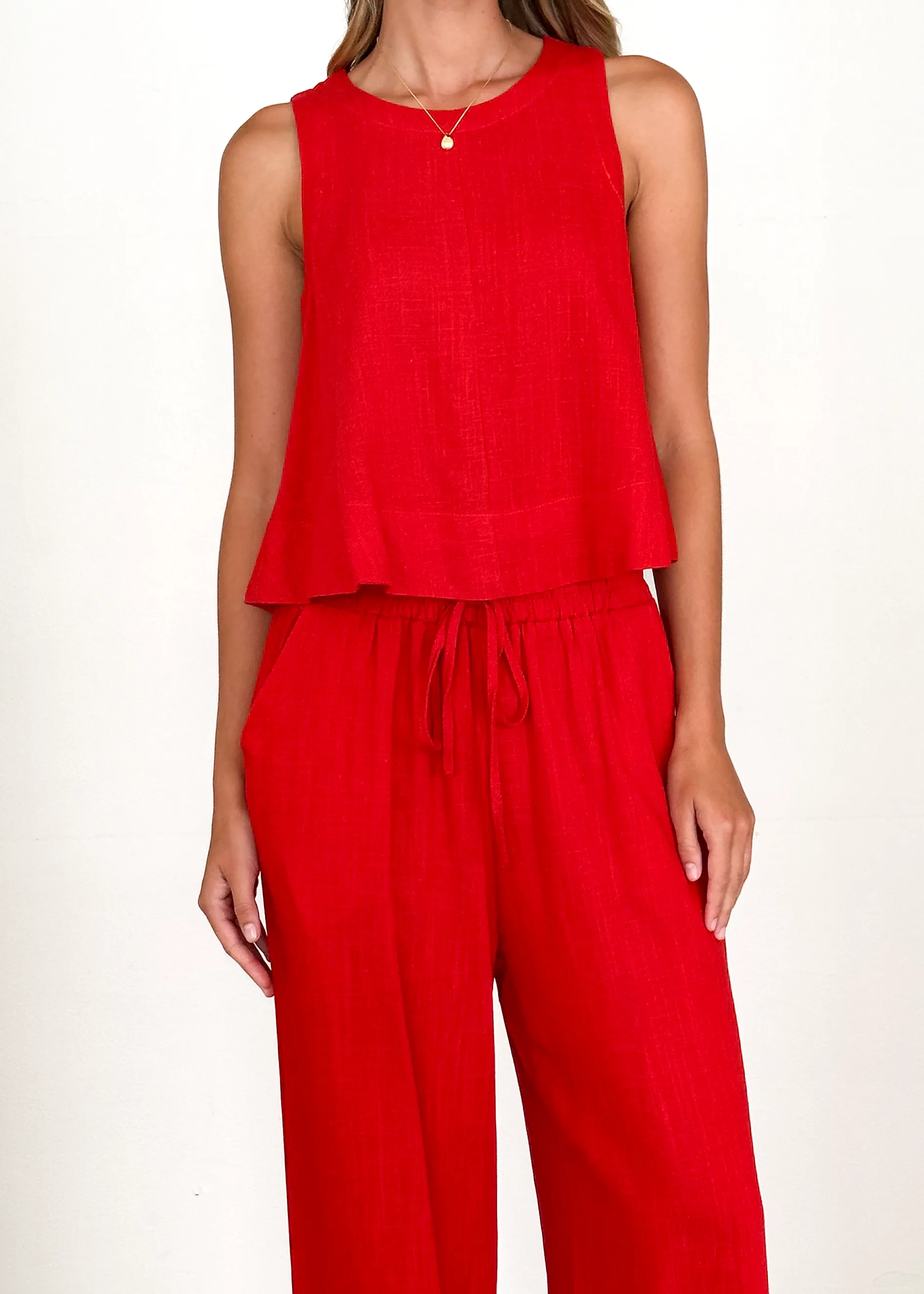 Kinsley Pants - Red