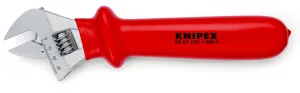 KNIPEX Adjustable Wrench 30mm Nut Capacity 260mm VDE Dipped Insulated 98 07 250