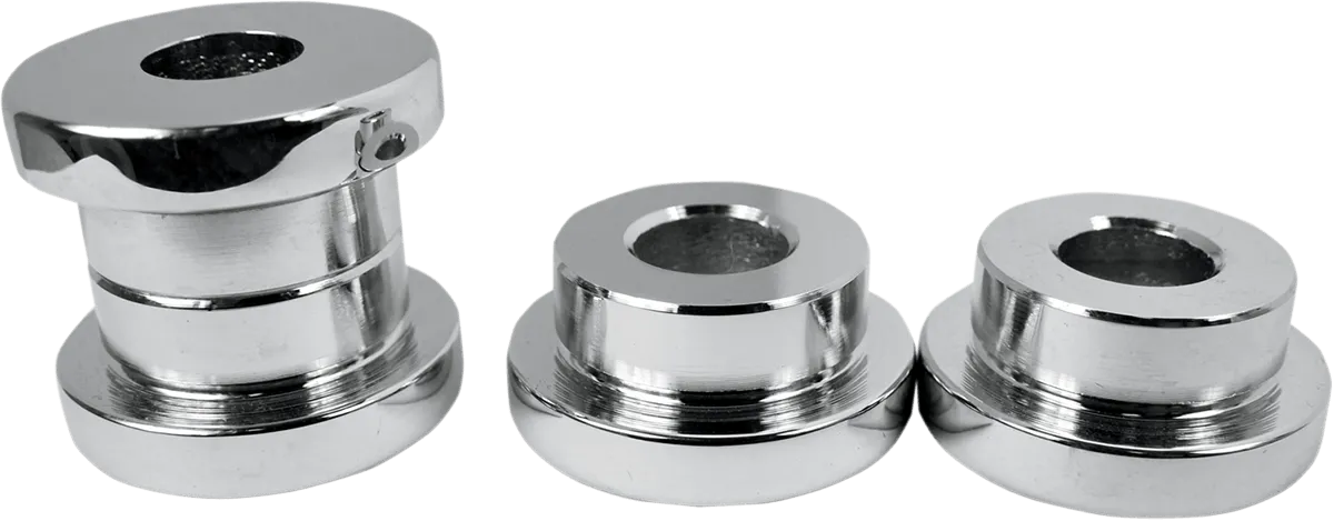LA Choppers LA-7400-50 Solid Riser Bushings - Chrome