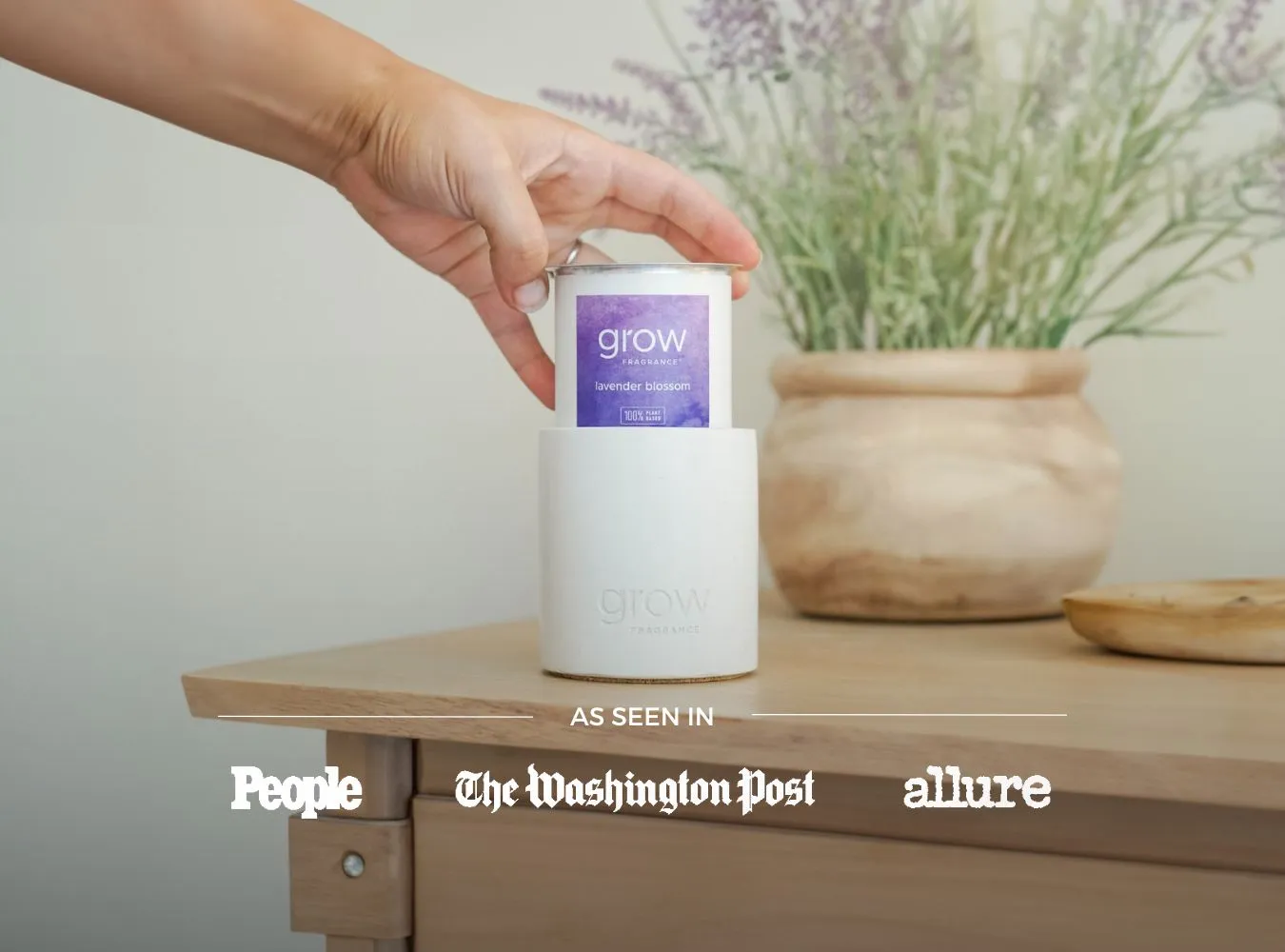 Lavender Blossom Candle