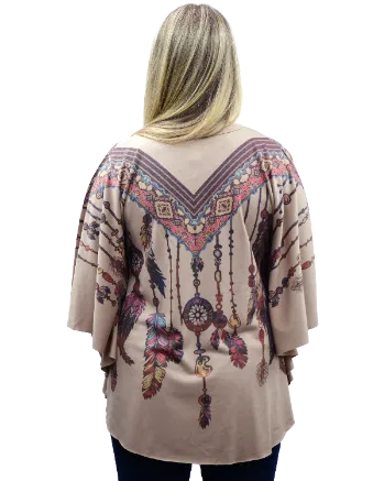 Liberty Wear Collection Poncho: Bead Design