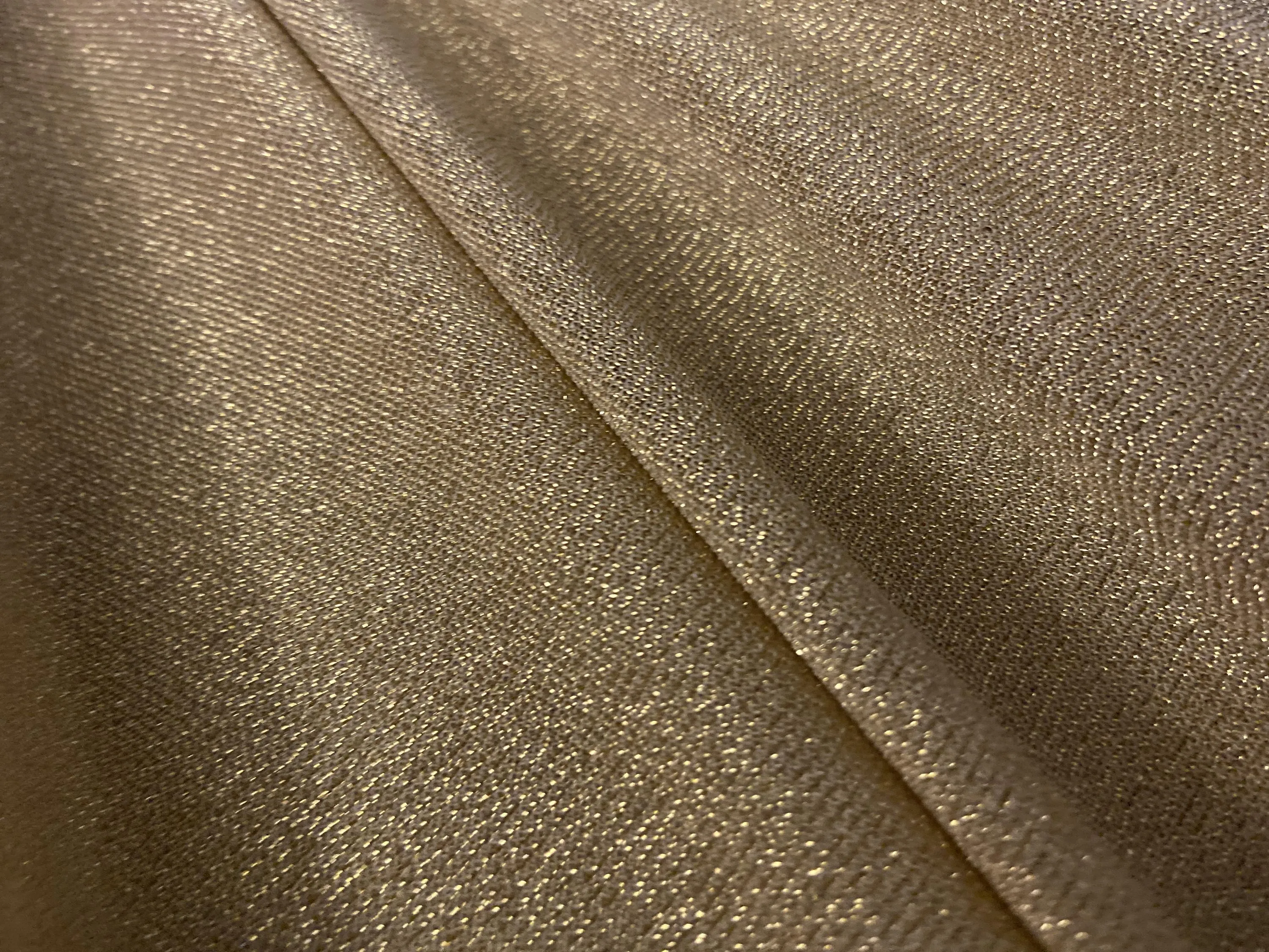 Light Gold Glitter Knit