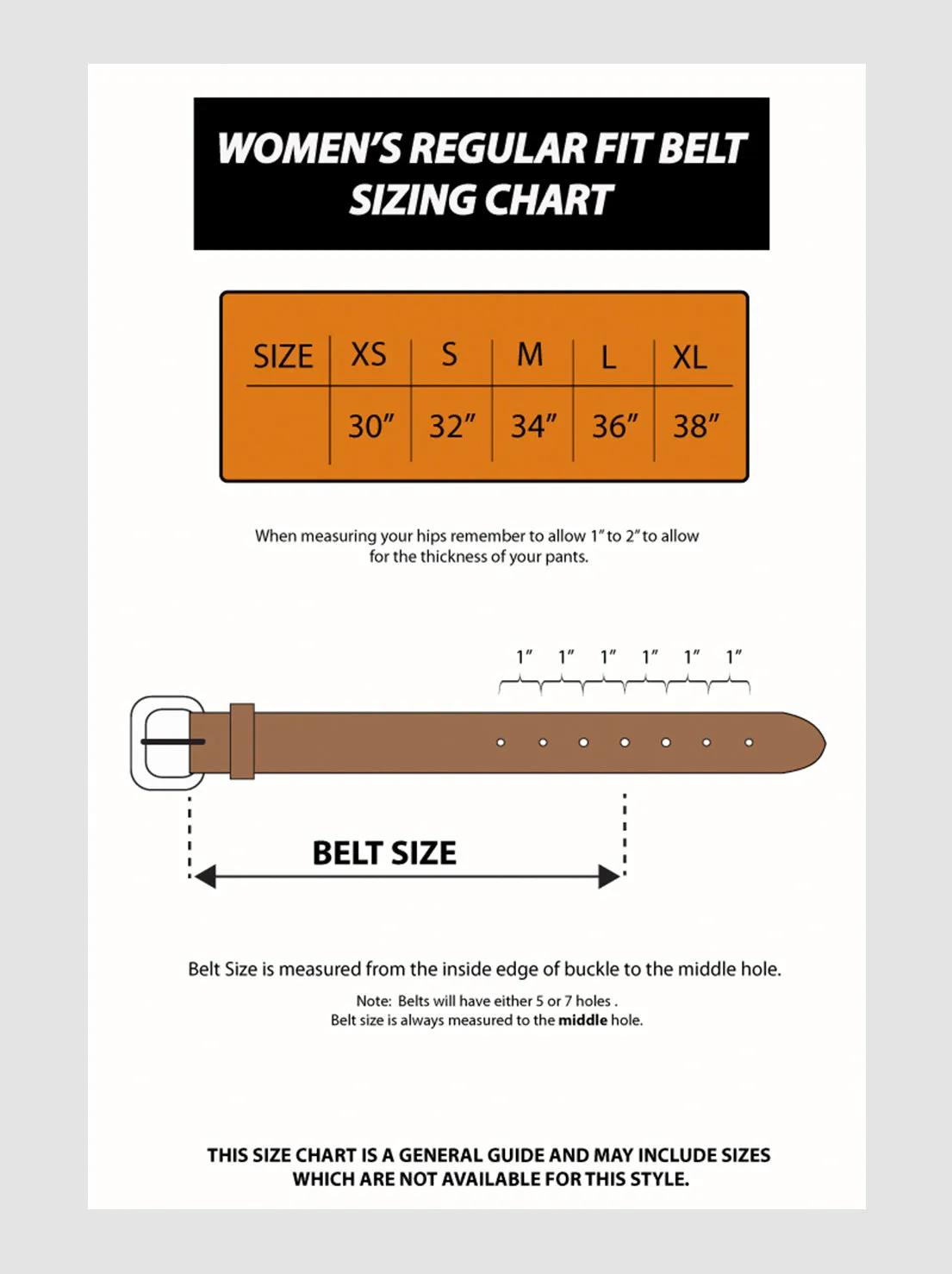 Loop Leather - Airlie Belt - Natural