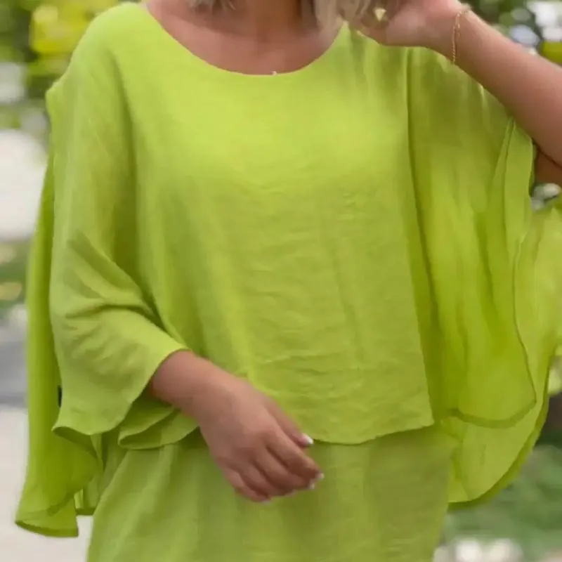 Lumiere Breezy Layered Top