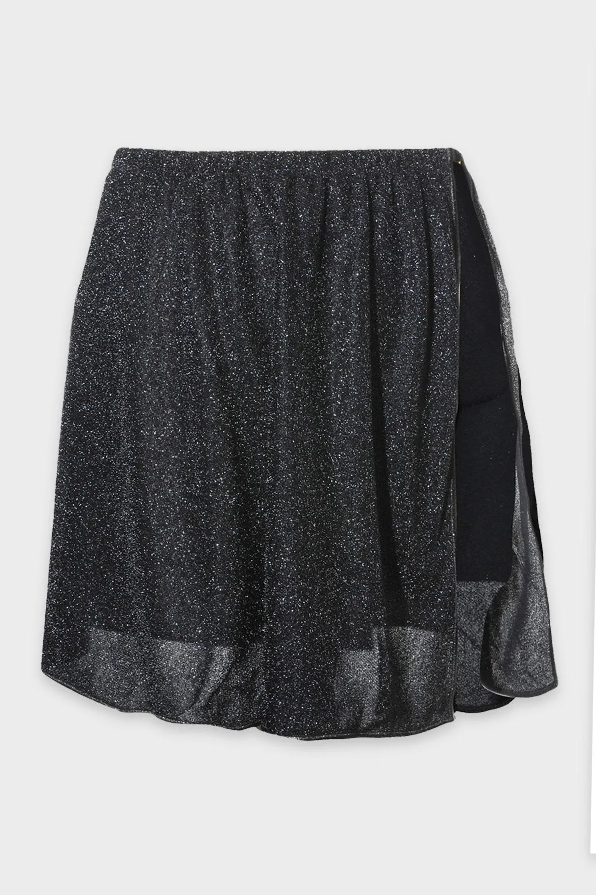 Lumière Ring Skirt in Black